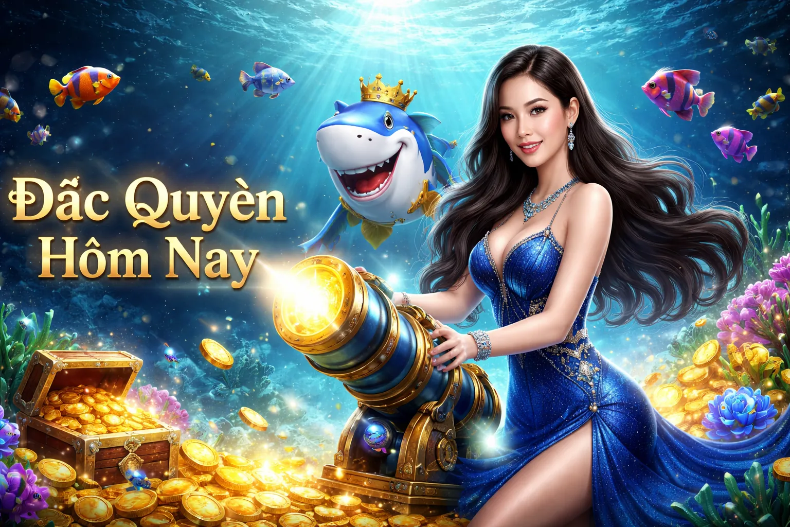 Hình ảnh chào mừng đăng ký jb88 bắn cá với các yếu tố game và ưu đãi